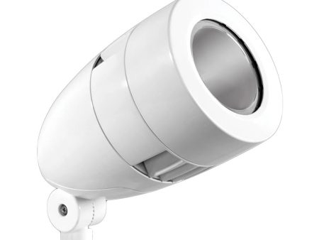 Landscape LED Spotlight, 1600 Lumens, 13 Watts, 3000K, 120-277V, White on Sale