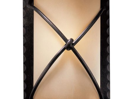 Aspen II 13 in. Wall Light 100W Bronze finish For Cheap