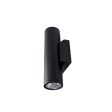 12 In 2 Lights LED Outdoor Cylinder Armed Sconce Up Down Bronze Finish Sale