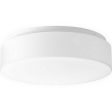 Drums and Clouds 14 in LED Flush Mount Light White finish Online now